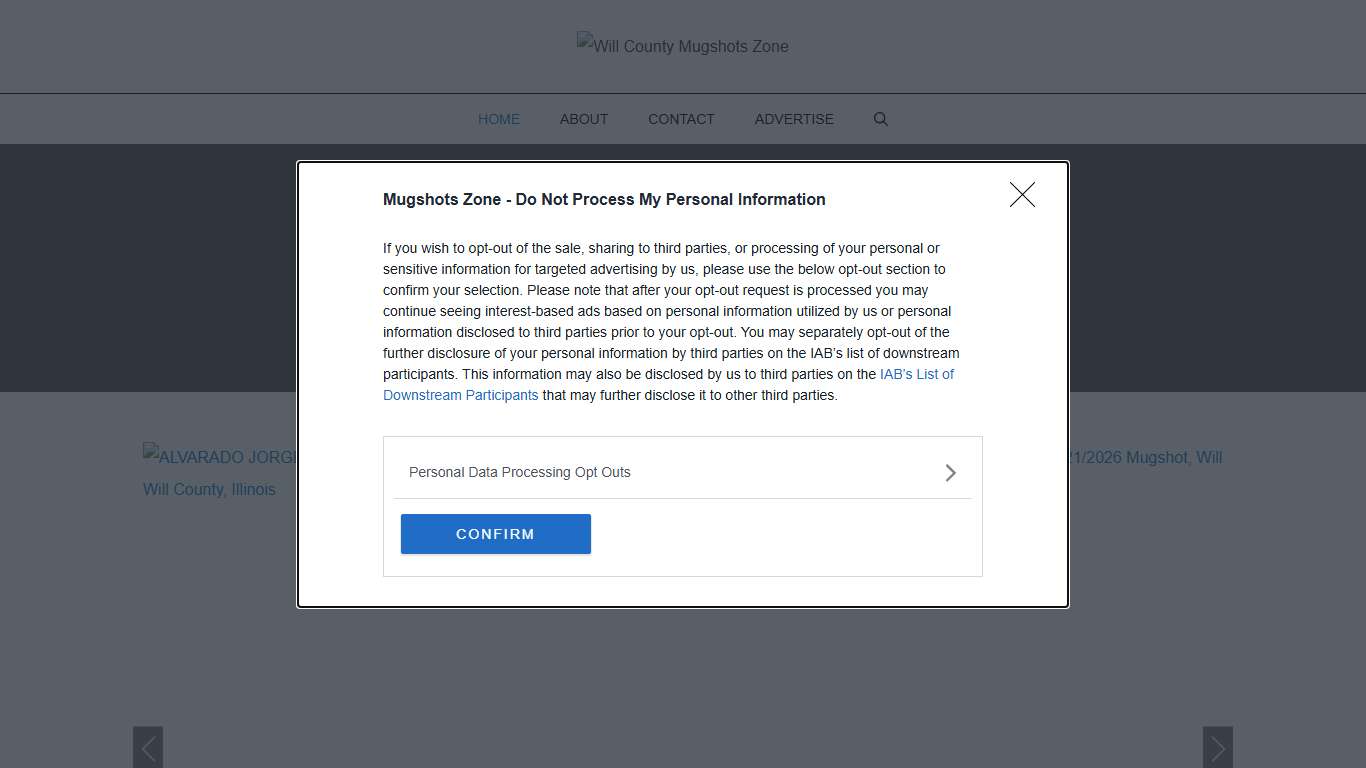 Will County Mugshots Zone